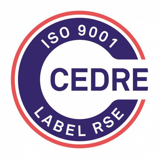 Label CEDRE RSE ISO 9001 - Certification Responsabilité Sociétale des Entreprises et qualité ISO 9001